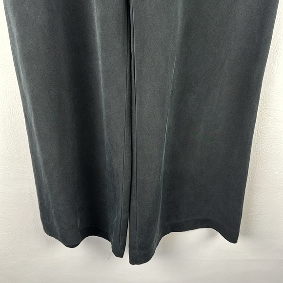 Lauren Ralph Lauren 100% Silk Wide Leg Pants - Picture 3 of 7